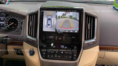 Màn hình DVD Android liền camera 360 xe Toyota Land Cruiser 2016 - 2020 | Elliview S4 Premium